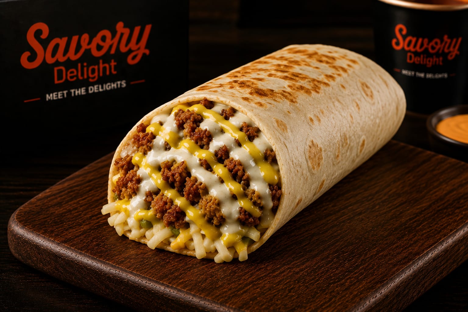Jumbo Chicken Burritos